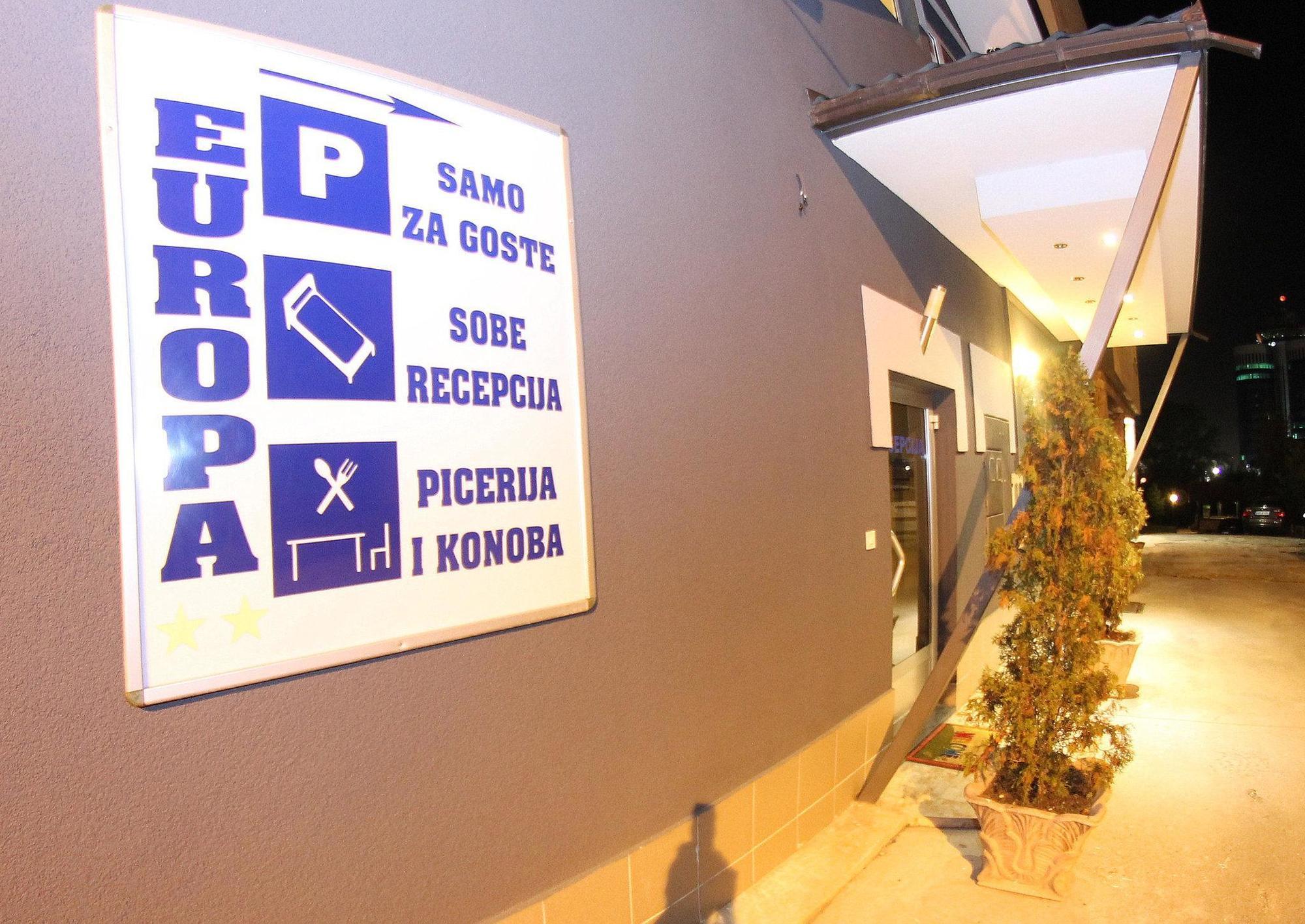 Europa Motel Sarajevo Bagian luar foto